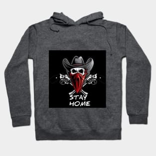 stay home gun Hoodie